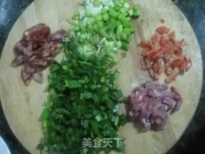 Make Chestnut rice step 4