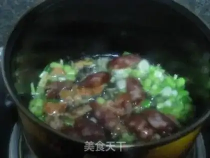 Make Chestnut rice step 5