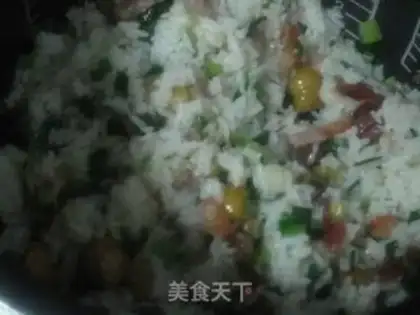 Make Chestnut rice step 9