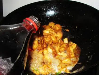 Make Coke tofu step 9