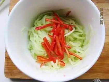 Make Precious melon Pizza step 4