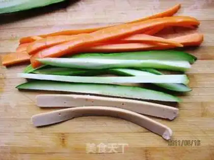 Make A simple sushi step 3