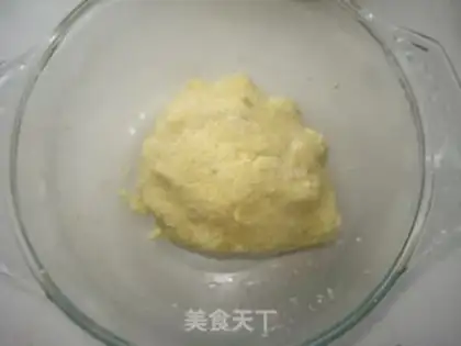 Make Gold coconut ball step 4