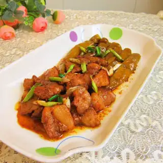 Make Spicy red meat step 9