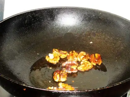 Make A quail egg for peaches step 6