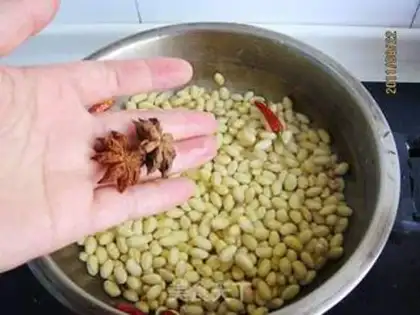 Make Five soybeans step 2