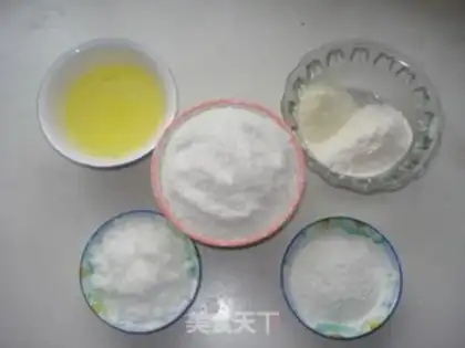 Make Protein coconut ball step 0