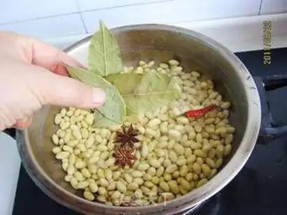 Make Five soybeans step 3