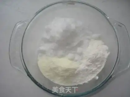 Make Protein coconut ball step 1