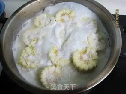 Make Milky corn step 3