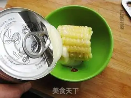 Make Milky corn step 4