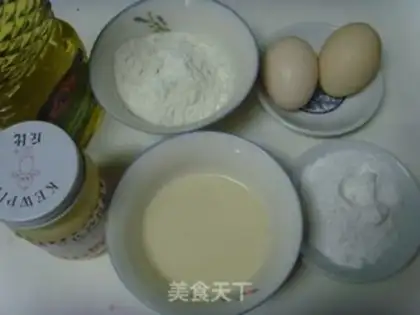 Make Purple cake rolls step 1