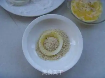 Make Onion rings step 3