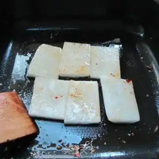 Make Fried radish step 2