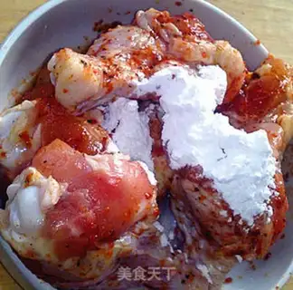 Make Fry wings with butter sauce step 2