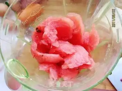 Make Watermelon cranberry step 2