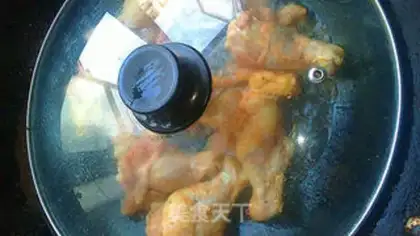 Make Fry wings with butter sauce step 5