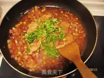 Make Pork-covered rice step 10