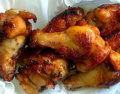 Make Fry wings with butter sauce step 8