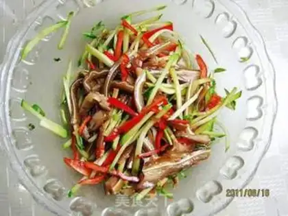 Make ♪ And cold pig ears ♪ step 4