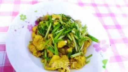 Make Garlic egg fried meat step 5