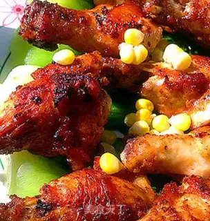 Make Fry wings with butter sauce step 23