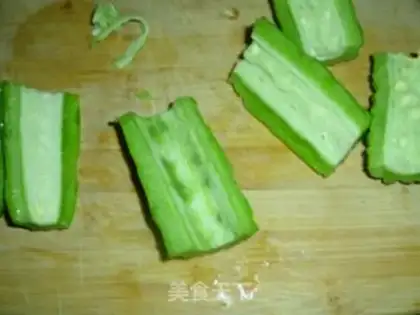 Make Bitter melon step 4