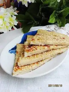 Make Banana sesame pancakes step 7