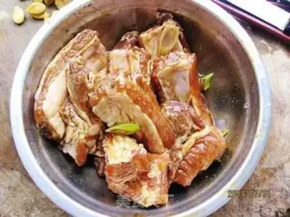 Make Pumpkin ribs step 2