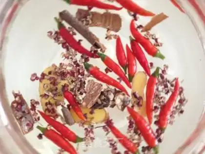 Make Sichuan pickles step 3