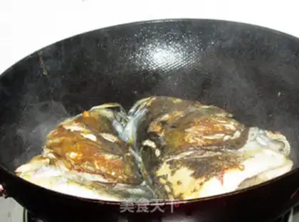 Make Fish-head hotpot step 12