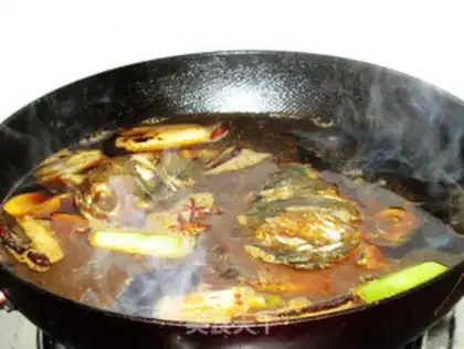 Make Fish-head hotpot step 16