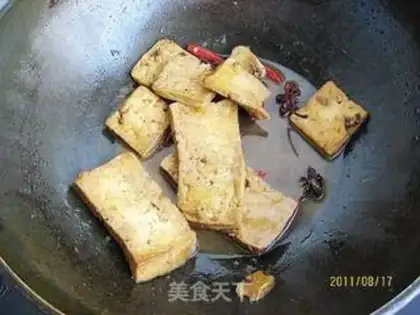 Make Red tofu step 2