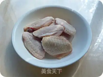 Make Red chicken wings step 1