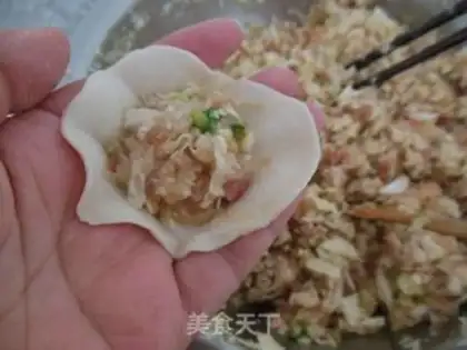 Make Gold dumplings step 6