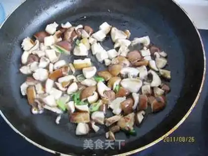 Make Pelican mushrooms fried tofu step 5