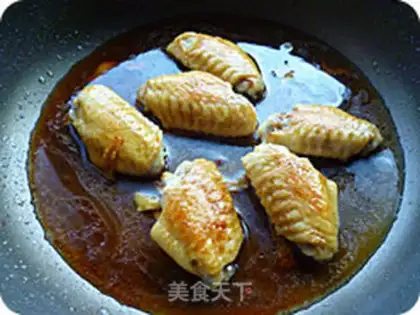 Make Red chicken wings step 7
