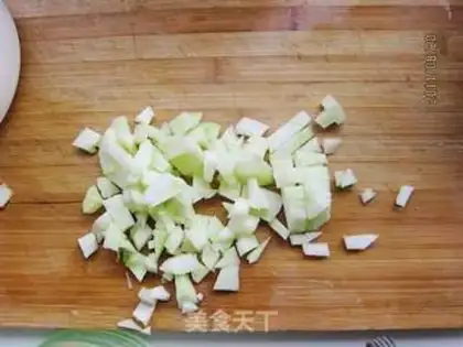 Make Yogurt apple juice step 1