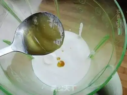 Make Yogurt apple juice step 3