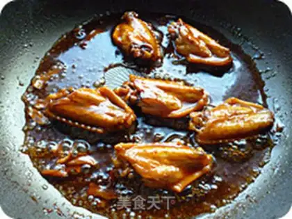 Make Red chicken wings step 9