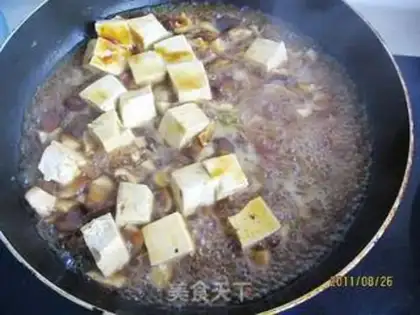 Make Pelican mushrooms fried tofu step 8
