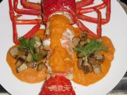 Make American lobster step 21