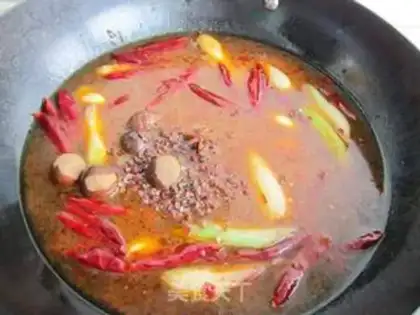 Make Spicy chicken pan step 13
