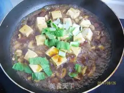 Make Pelican mushrooms fried tofu step 9