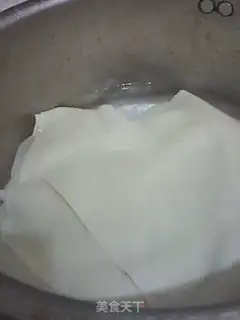 Make Tofu skin step 1
