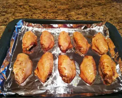 Make Honeyed chicken wings step 2