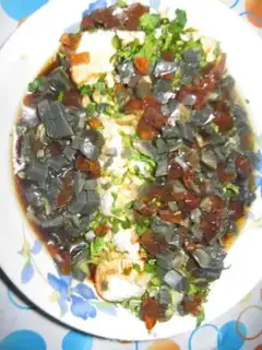 Make Eggs and tofu step 4