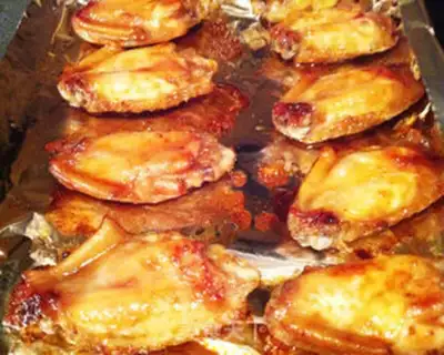 Make Honeyed chicken wings step 4