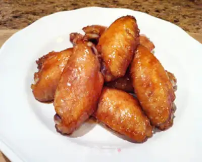 Make Honeyed chicken wings step 5