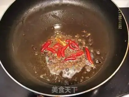 Make Pretzels of bean skin step 0